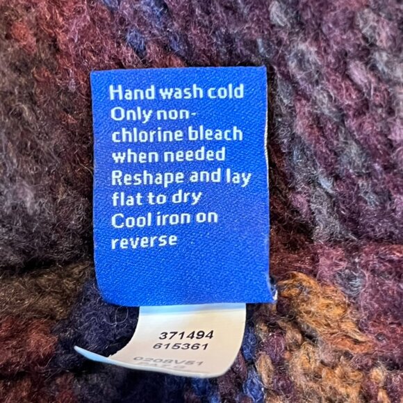 Apt. 9 multicolor cowl neck tunic sweater S - Picture 5 of 7